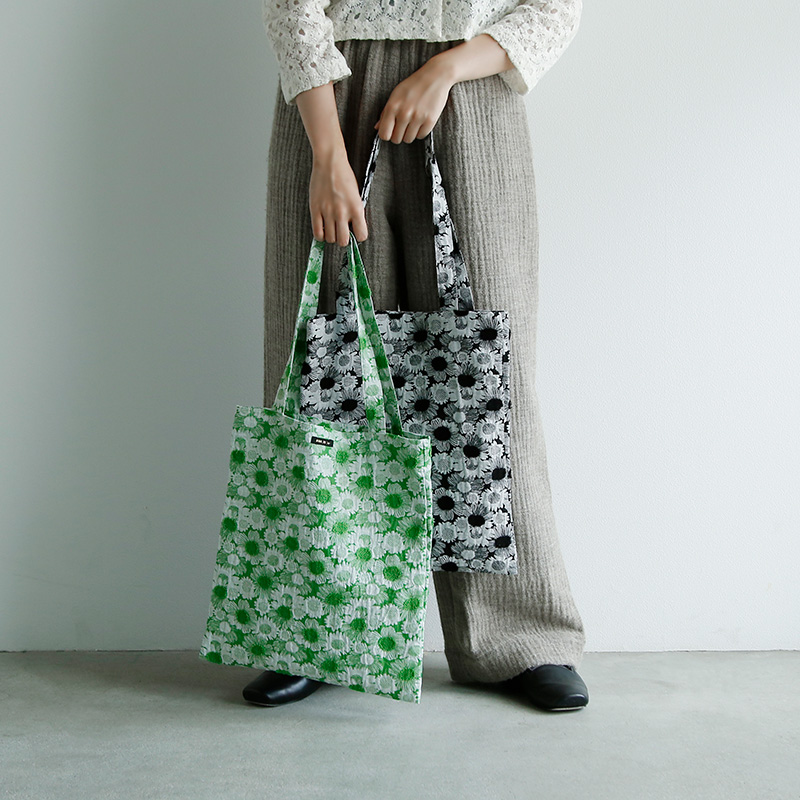 R & D.M.Co- I[h}Ye[[ <br>WK[h fCW[ g[gobO gJACQUARD DAISY TOTE BAGh 6920