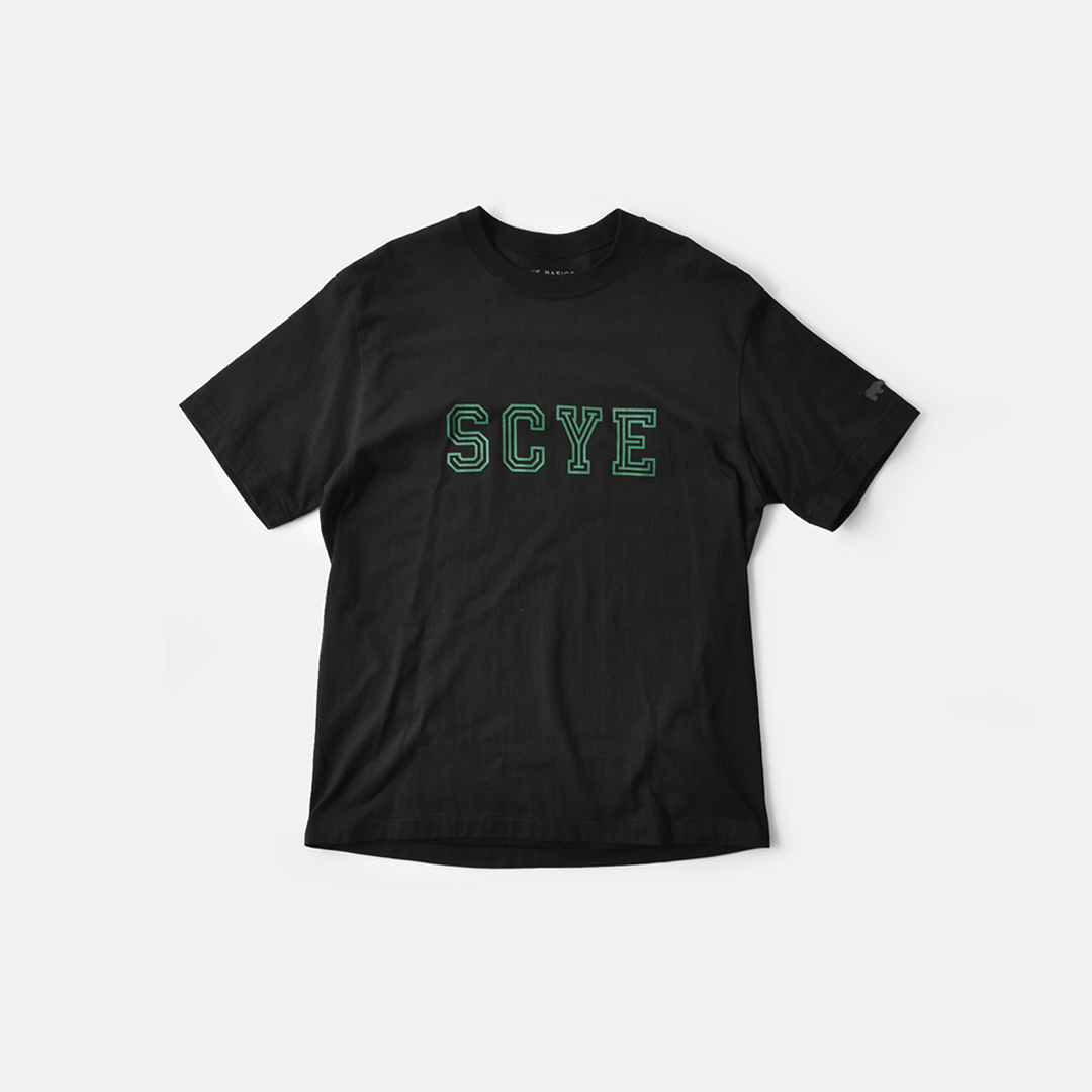 SCYE BASICS TCx[VbNX <br>RbgW[W[ S TVc g30/2 Cotton Jersey Logo T-Shirth 5725-21700-1-mn