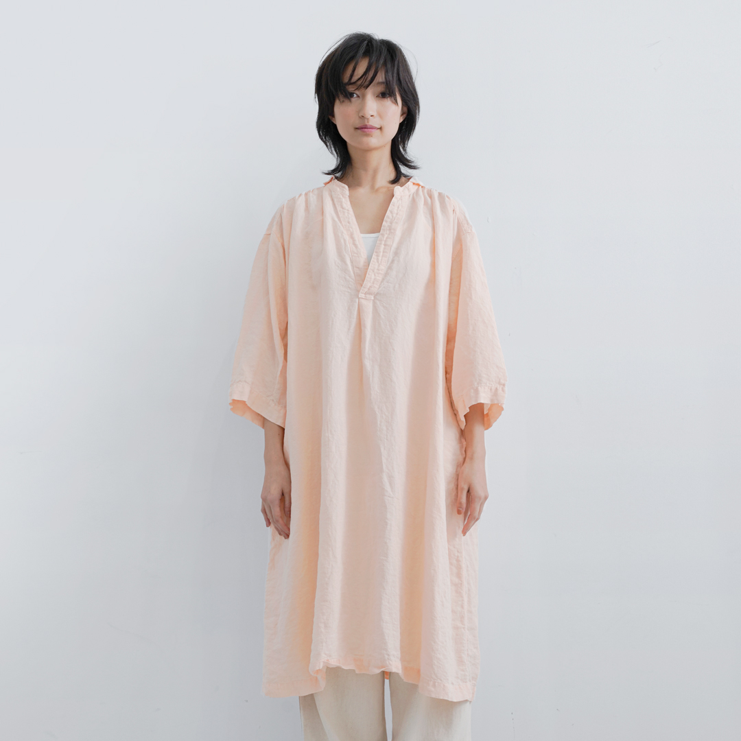 CLOLI N <br>l Xbg hX gLINEN SLIT DRESSh cl-dr031-mt  